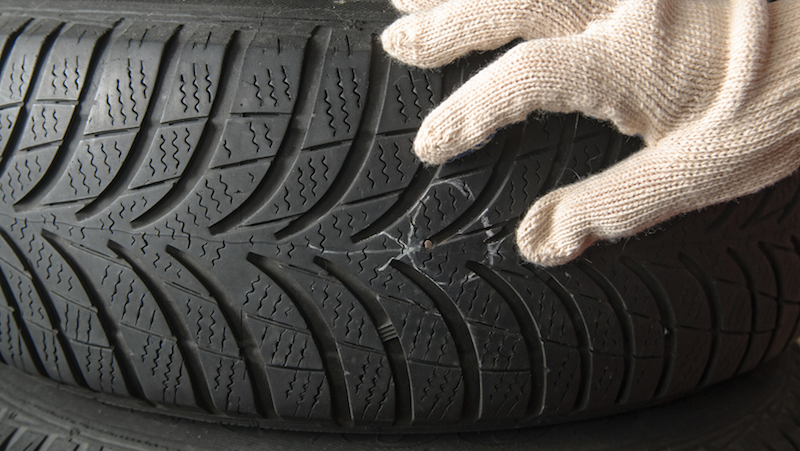 Can I Drive with a Nail in my Tyre? – Bud's Tyres