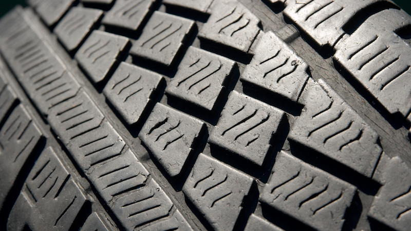 Tyre tread second hand tyre